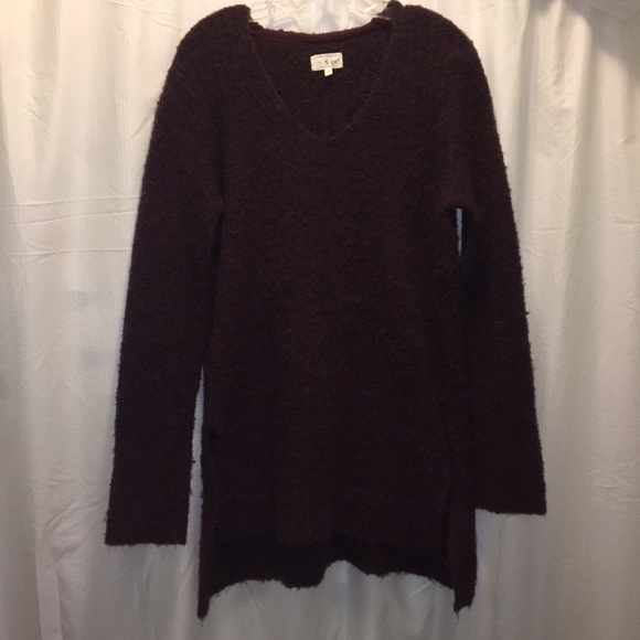 LOFT Lou & Grey Purple Long Cozy Sweater Size M - Picture 13 of 14
